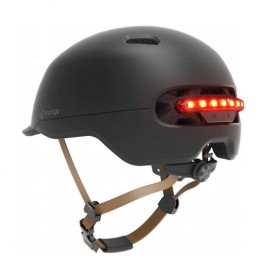 Casco Urbano con LED Smart4U - SH50 Negro