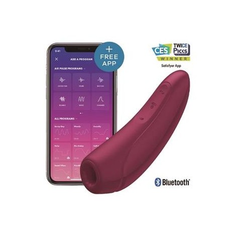 Estimulador Satisfyer Curvy 1+ Rose Red